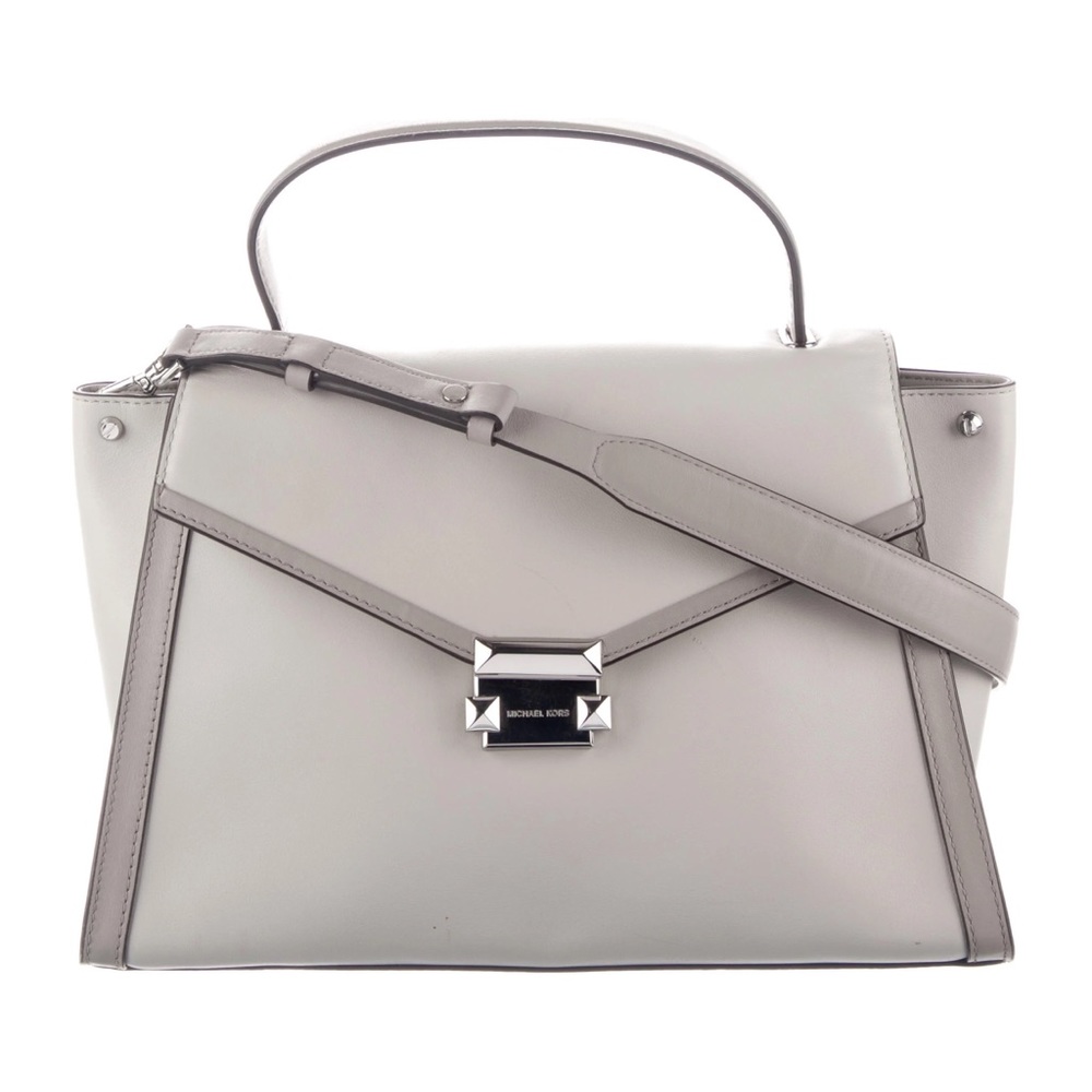 Michael Kors Whitney Large Leather Satchel